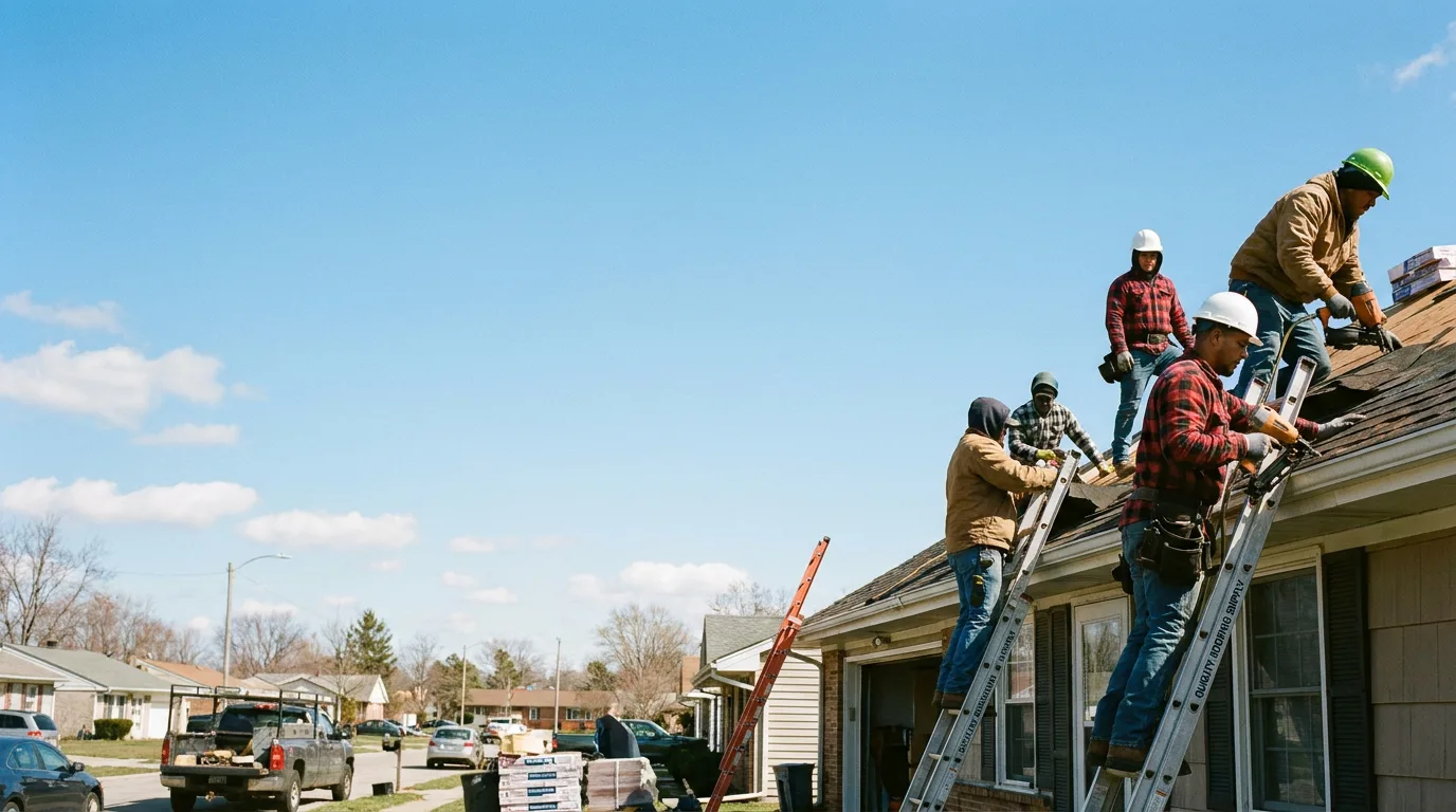 Roofing in La Belle, MO near me